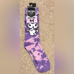 Kuromi Adult Crew Socks NWT